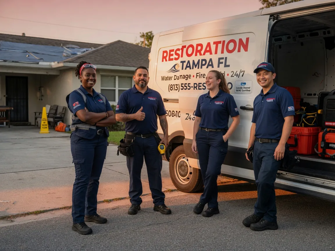 Water Damage Restoration company in Little Rock, AR